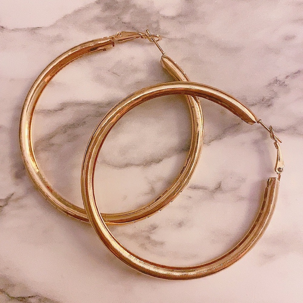 Large Hoop Earrings